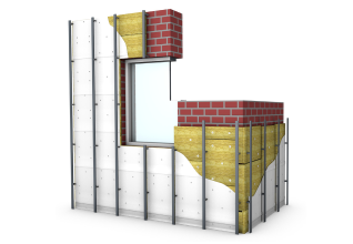 профиль-тавр из алюминия для отделки фасадов